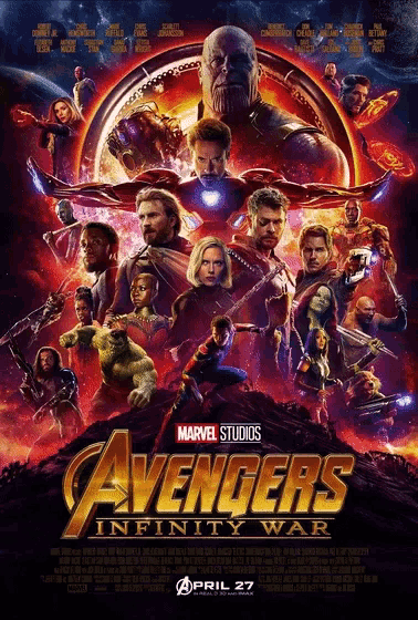 Avengers Infinity War Movie GIF - Avengers Infinity War Movie Movie Poster GIFs