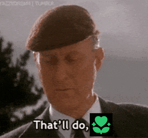 a man in a suit says that i 'll do