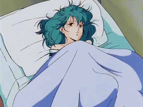 Anime Sleepy GIF - Anime Sleepy Cover Up GIFs