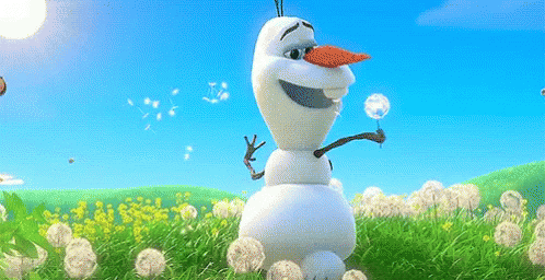 Snow Dandelions GIF - Snow Dandelions Olaf GIFs