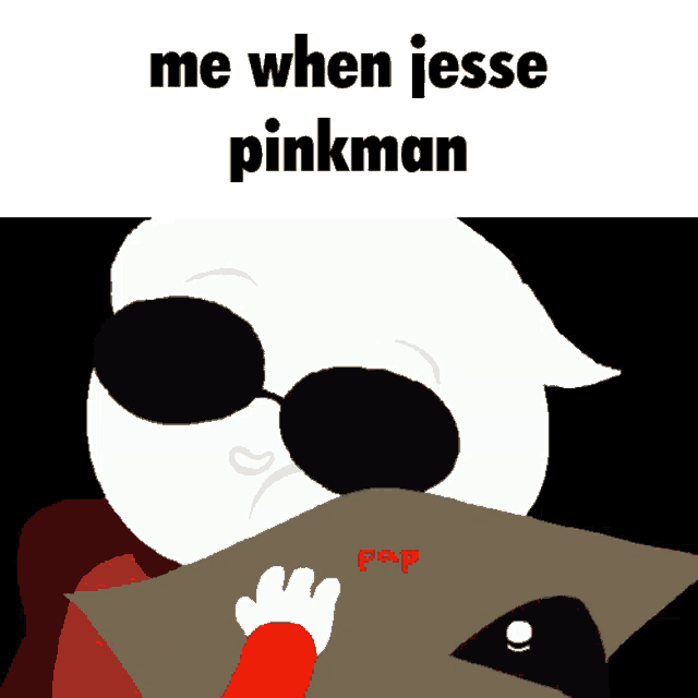 a cartoon character is reading a book titled pop