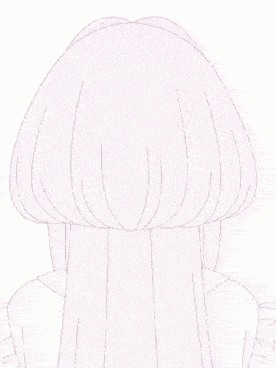 a drawing of a girl with a bandage on her eye .