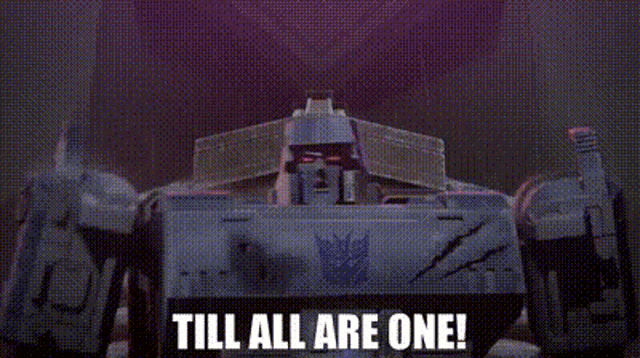 Transformers Megatron GIF - Transformers Megatron Till All Are One GIFs