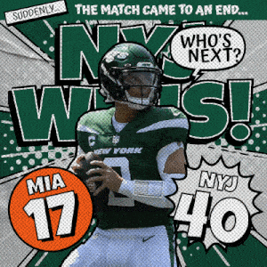 an advertisement for a football player named mia 17