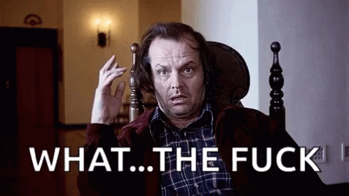 Jack Nicholson Confused GIF - Jack Nicholson Confused What The GIFs
