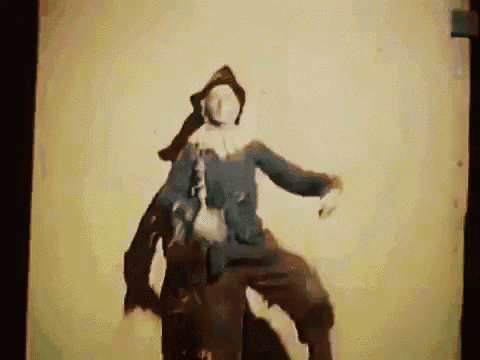 a painting of a man in a costume with a hat on