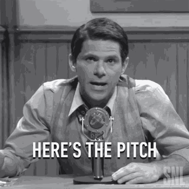 Heres The Pitch Mikey Day GIF - Heres The Pitch Mikey Day Saturday Night Live GIFs