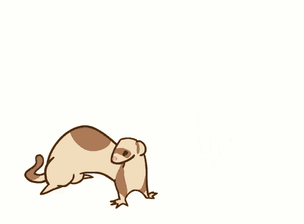 a cartoon of a cat laying on its back