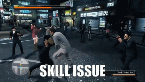 Skill Issue Yakuza3 GIF - Skill Issue Yakuza3 Yakuza GIFs