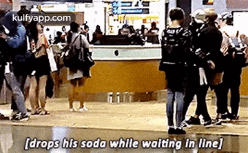 (Drops His Soda While Waiting In Line].Gif GIF - (Drops His Soda While Waiting In Line] Jb Got7 GIFs