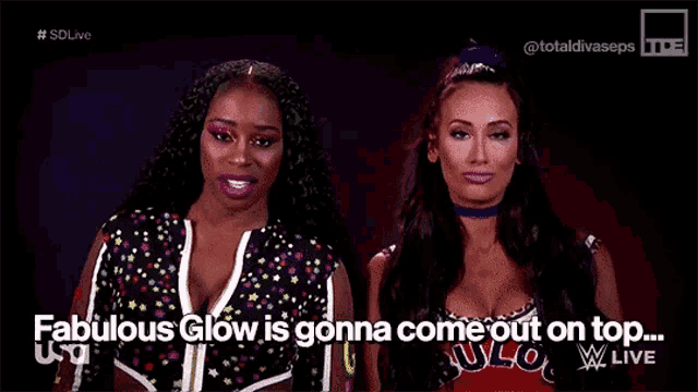Glow Wwe GIF - Glow Wwe Going To Come Out On Top GIFs