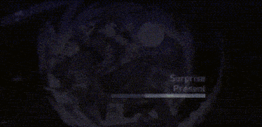 a surprise present is being displayed on a video game screen