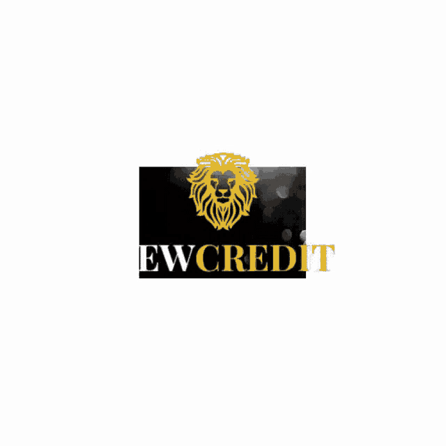 a black background with a lion head and the words newcredit