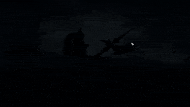 two knights in armor are standing next to each other .
