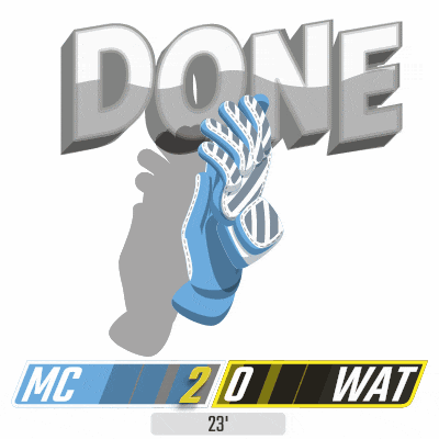 a cartoon drawing of a hand holding a glove in front of the word well