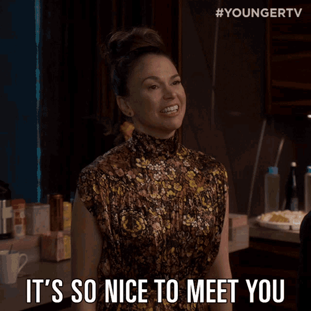 Its So Nice To Meet You Met GIF - Its So Nice To Meet You Nice To Meet You Met GIFs