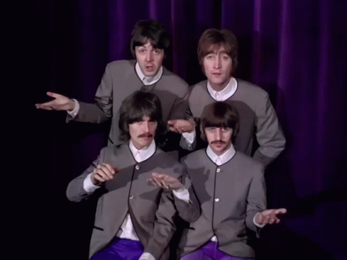 The Beatles Hello Goodbye GIF - The Beatles Hello Goodbye Dont Know GIFs