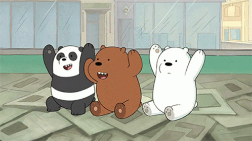 Felizes Ice Bear GIF - Felizes Ice Bear Panda Bear GIFs