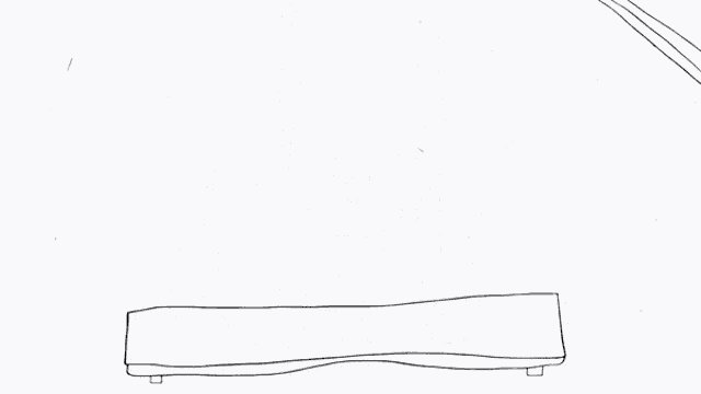 a black and white drawing of a man sitting on a swing
