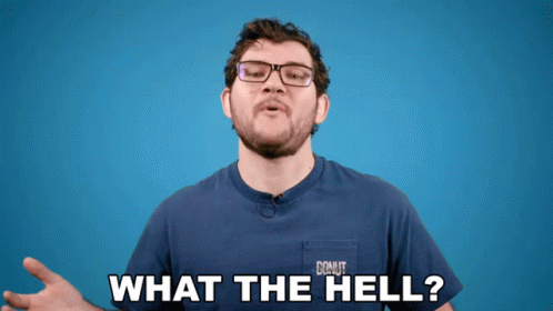 What The Hell Nolan Sykes GIF - What The Hell Nolan Sykes Donut Media GIFs