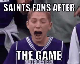 Saints Lose GIF - Saints Lose Crying GIFs