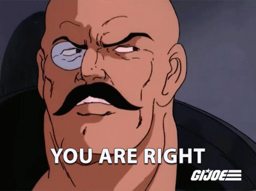You Are Right Dr Mindbender GIF - You Are Right Dr Mindbender Gi Joe A Real American Hero GIFs
