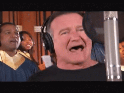 Robin Williams Ben Affleck GIF - Robin Williams Ben Affleck Ing Ben Affleck GIFs