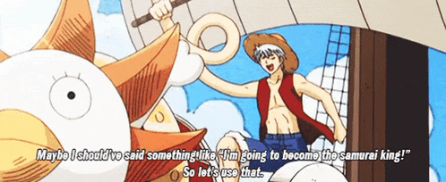 Gintama One Piece GIF