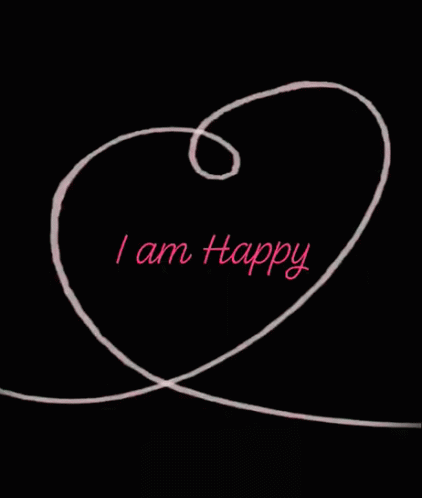 I Am Happy Love GIF - I Am Happy Love Heart GIFs