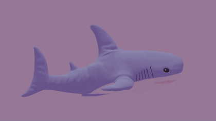 Blahaj Shark GIF