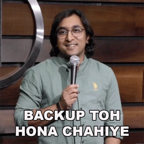 Backup Toh Hona Chahiye Appurv Gupta GIF - Backup Toh Hona Chahiye Appurv Gupta बैकअपतोहोनाचाहिए GIFs