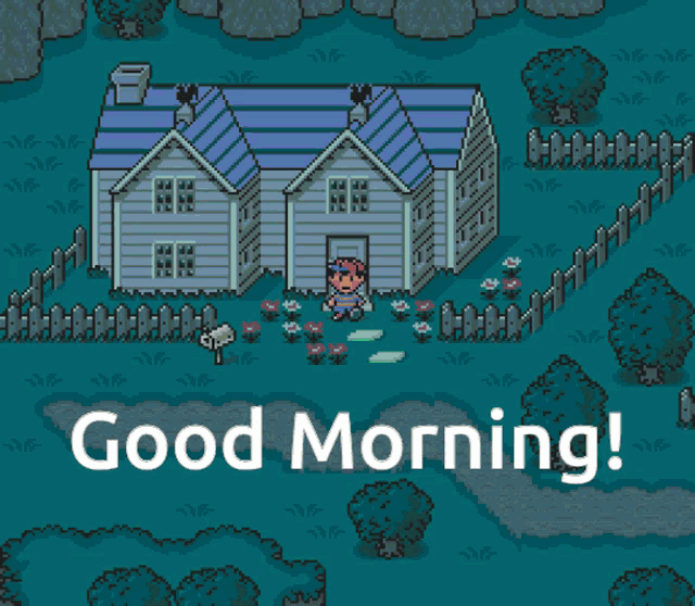 Earthbound Good Morning GIF - Earthbound Good Morning Wake Up GIFs