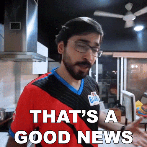 Thats A Good News Mohit Israney GIF - Thats A Good News Mohit Israney Global Esports GIFs