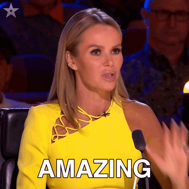 Amazing Amanda Holden GIF
