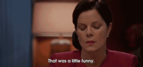 That Was A Little Funny GIF