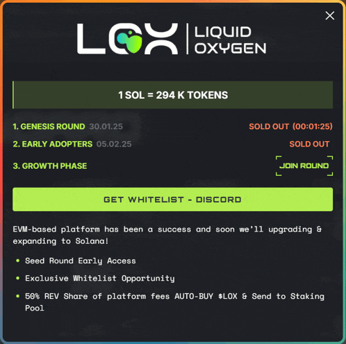 a screenshot of a liquid oxygen advertisement