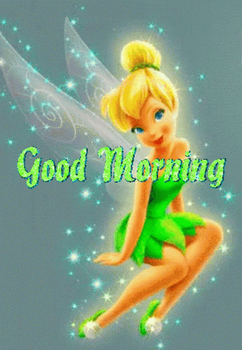 Good Morning Tinker Bell GIF - Good Morning Tinker Bell GIFs