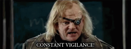 Alastor Moody Constant Vigilance GIF - Alastor Moody Constant Vigilance Harry Potter GIFs