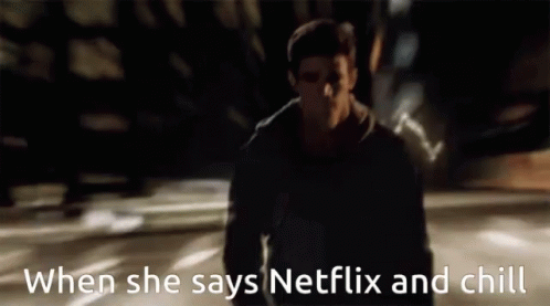 Netflix And Chill Running GIF - Netflix And Chill Running When She Says GIFs