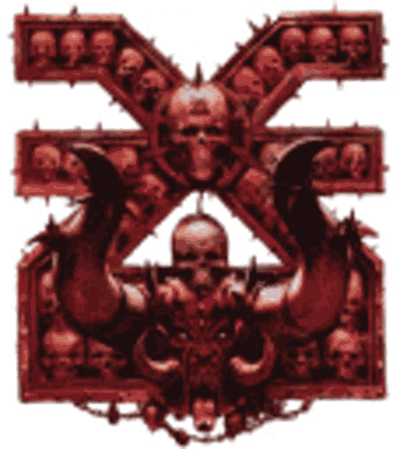 Khorne Symbol Warhammer GIF