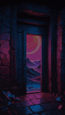 a blue door with a poster on it that says lamualaik