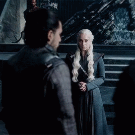 Jon And Dany Game Of Thrones GIF - Jon And Dany Game Of Thrones GIFs