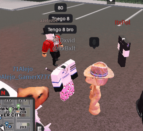 a screenshot of a video game with the number 80 on the top left
