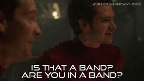 Is That A Band Are You In A Band Spider Man GIF