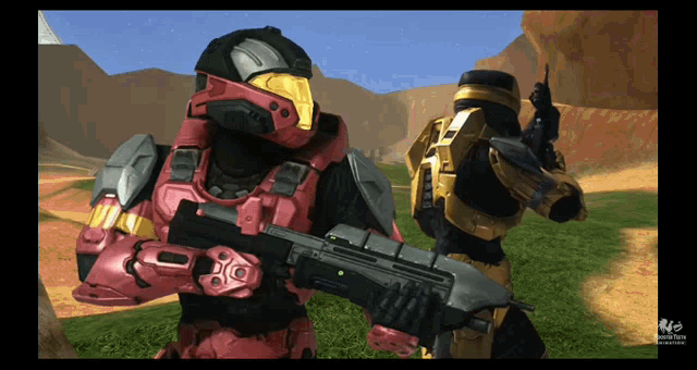 a screenshot of a video game shows two soldiers holding guns with a watermark that says nintendo entertainment network