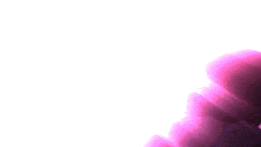 a person is holding a purple object in their hand against a white background