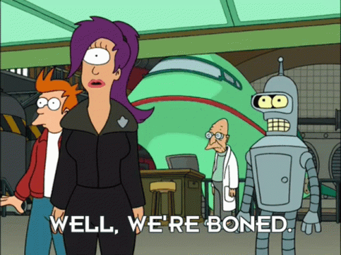 Bender Were Boned GIF - Bender Were Boned Were Fucked Up GIFs