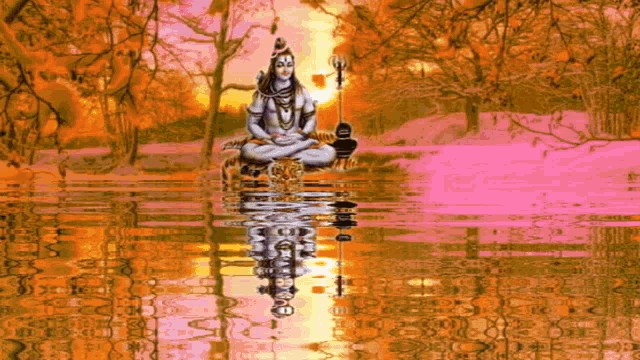 Lord Shiva Nature GIF - Lord Shiva Nature Water GIFs