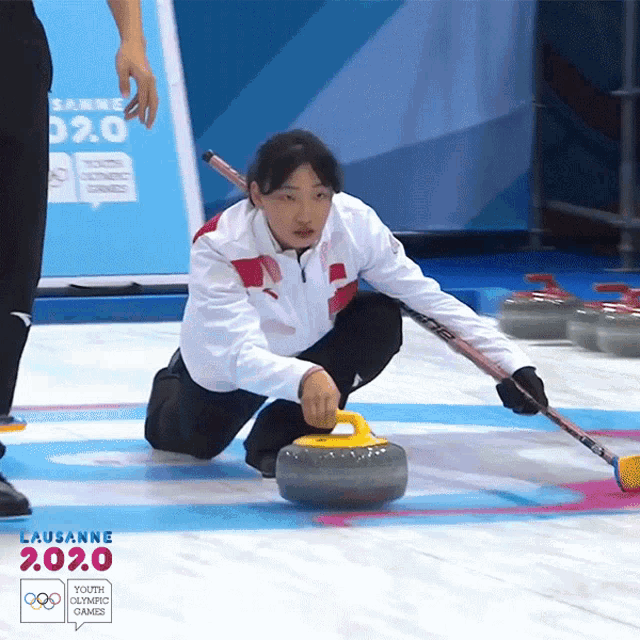 Curling Youth Olympic Games GIF