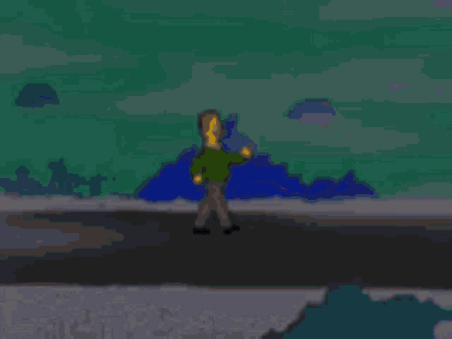 The Simpsons Ned Flanders GIF - The Simpsons Ned Flanders Wolf GIFs